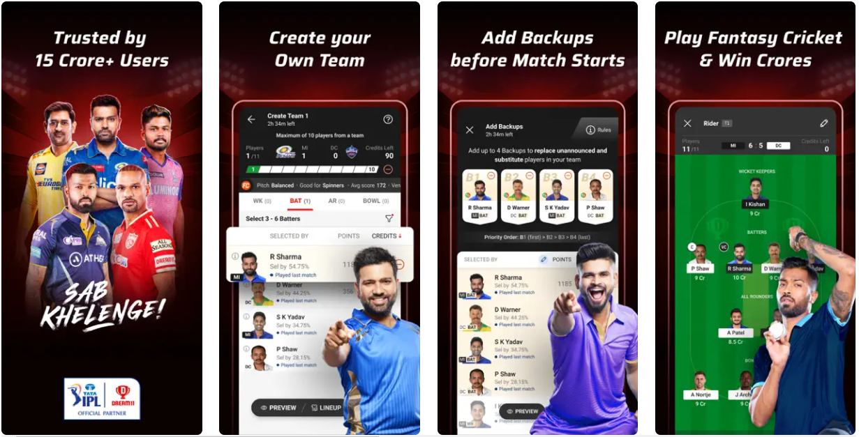 9 Apps Like Dream 11 Fantasy Cricket App - How To Create One